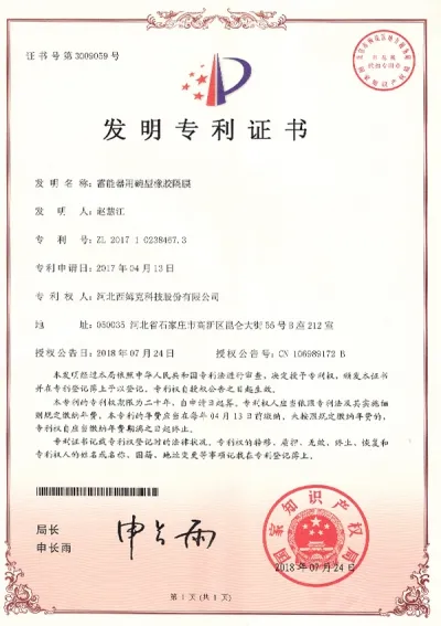 Diafragmas de caucho cóncavos para acumuladoress