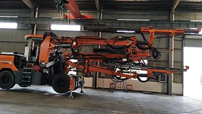 Diafragma de caucho para máquinas perforadoras de roca 