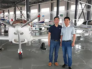 Fábrica de componentes aeroespaciales 