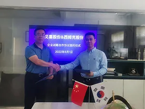 Acuerdos de asociación estratégica con empresas surcoreanas