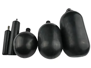 Vejigas de goma para acumulador para equipos de tratamiento de aguas residuales