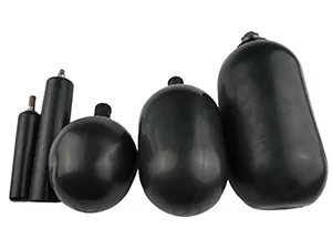 Vejigas de goma de acumulador para turbinas eólicas